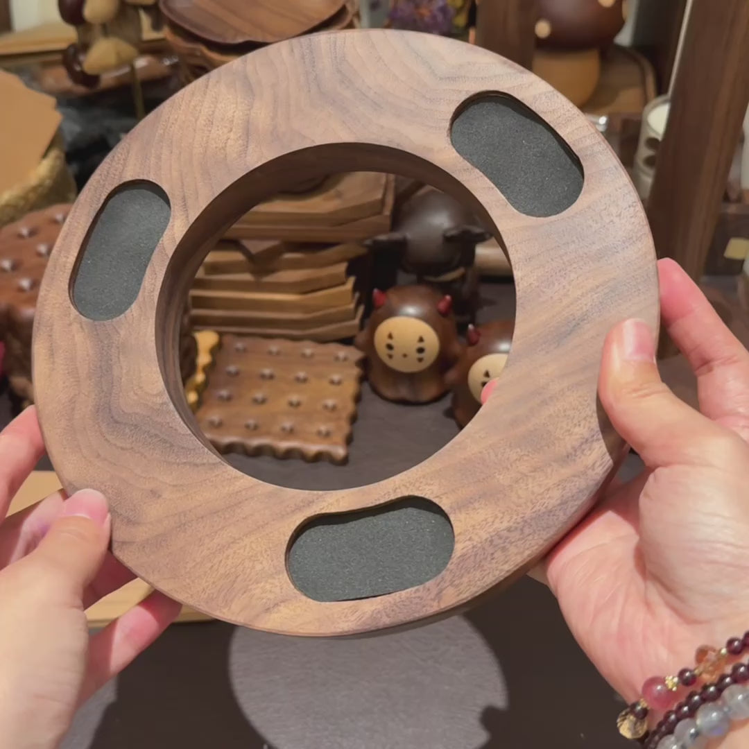 Rhythm Walnut Speaker Stand for Harman Kardon (Stand Only)