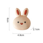 rabbit fridge magnet