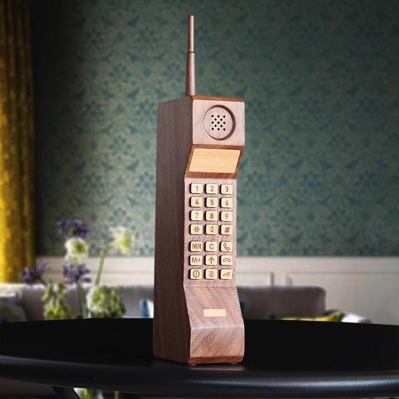 solid wood brick phone bottle opener
