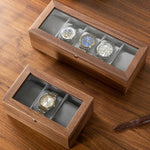 walnut watch display box